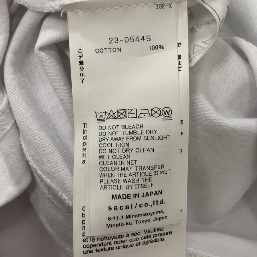Sacai Sロゴ Tシャツ ホワイト SIZE3 sacai（サカイ） ロゴTシャツ ホワイト サイズ：3 : カインドオルYahoo