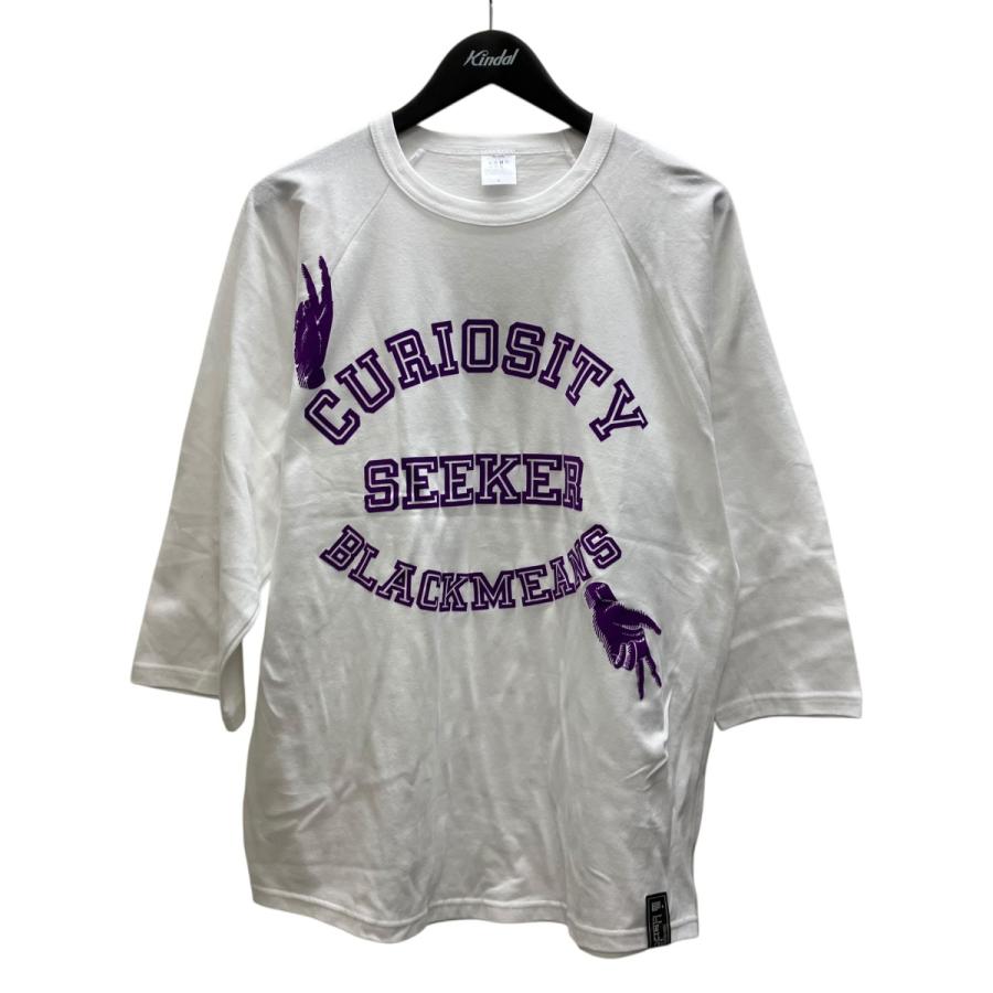 blackmeans Tシャツ Lサイズ BLACK MEANS（ブラックミーンズ） ロゴTシャツ ホワイト サイズ：L