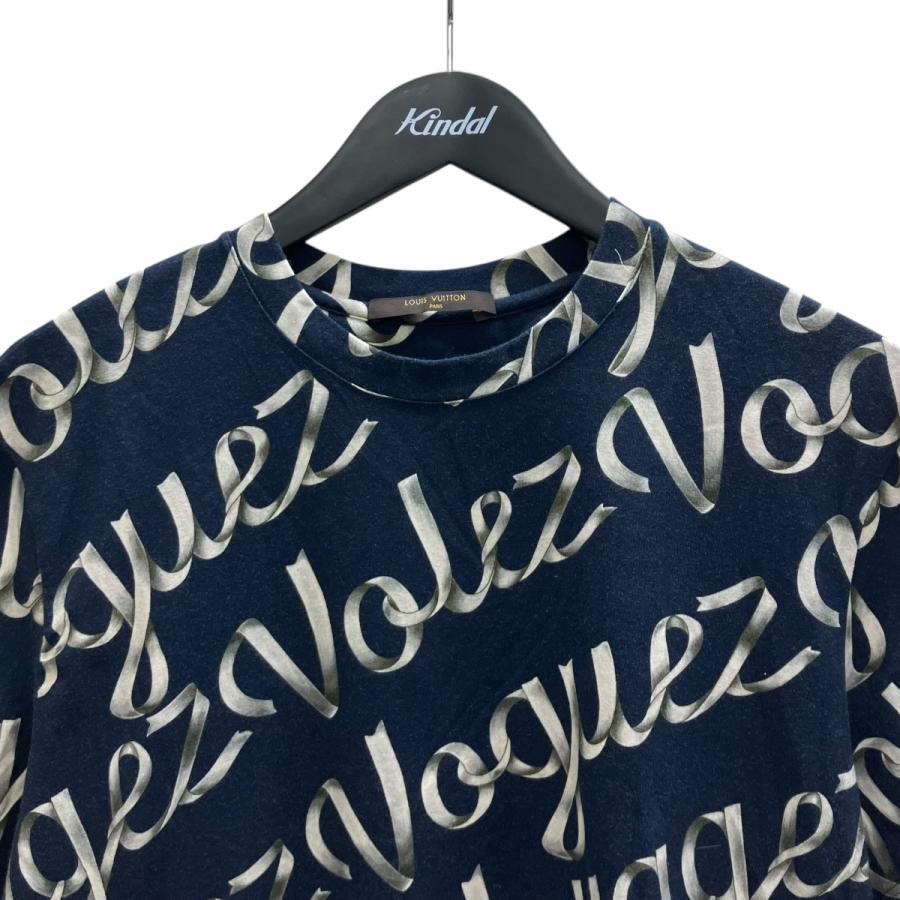 ルイ・ヴィトン 半袖Tシャツ ネイビー LOUIS VUITTON（ルイ・ヴィトン） 半袖Tシャツ ネイビー サイズ：S