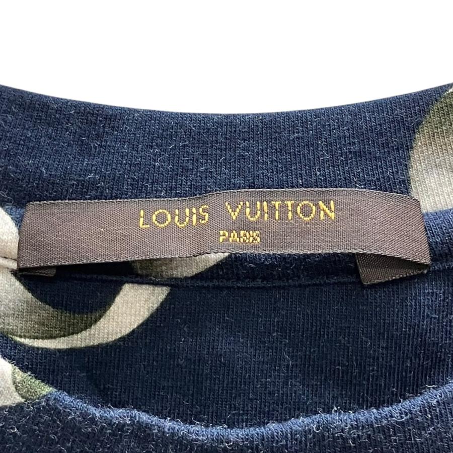 LOUIS VUITTON（ルイ・ヴィトン） 半袖Tシャツ ネイビー サイズ：S