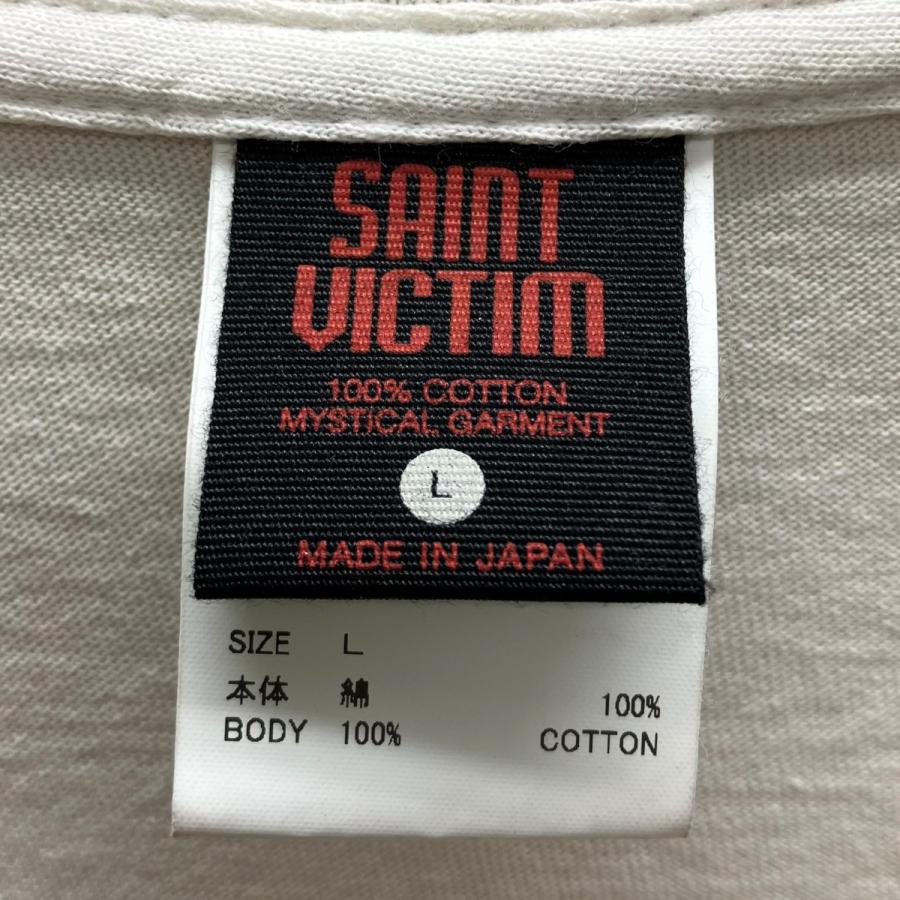セントマイケル SAINT MICHAEL 寄生獣 プリントTシャツ ホワイト