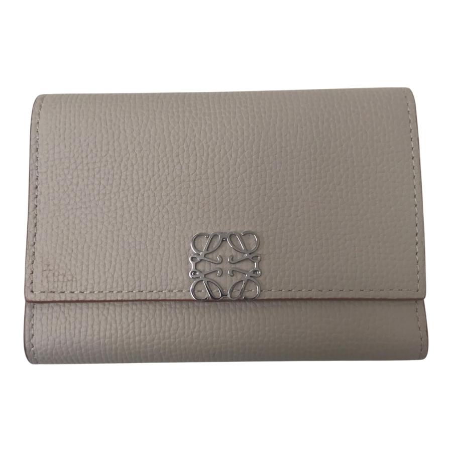 LOEWE（ロエベ） LOEWE 3つ折り財布 ピンクベージュ : カインドオル
