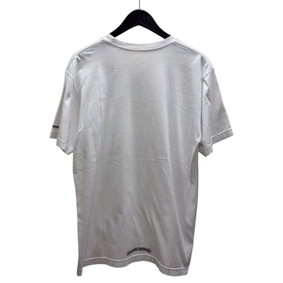 CHROME HEARTS（クロムハーツ） 半袖Tシャツ ホワイト×ブラック サイズ