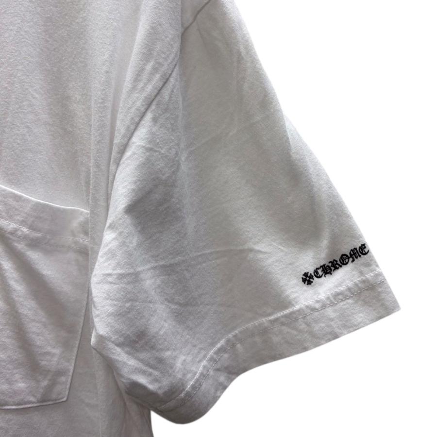 CHROME HEARTS（クロムハーツ） 半袖Tシャツ ホワイト×ブラック サイズ