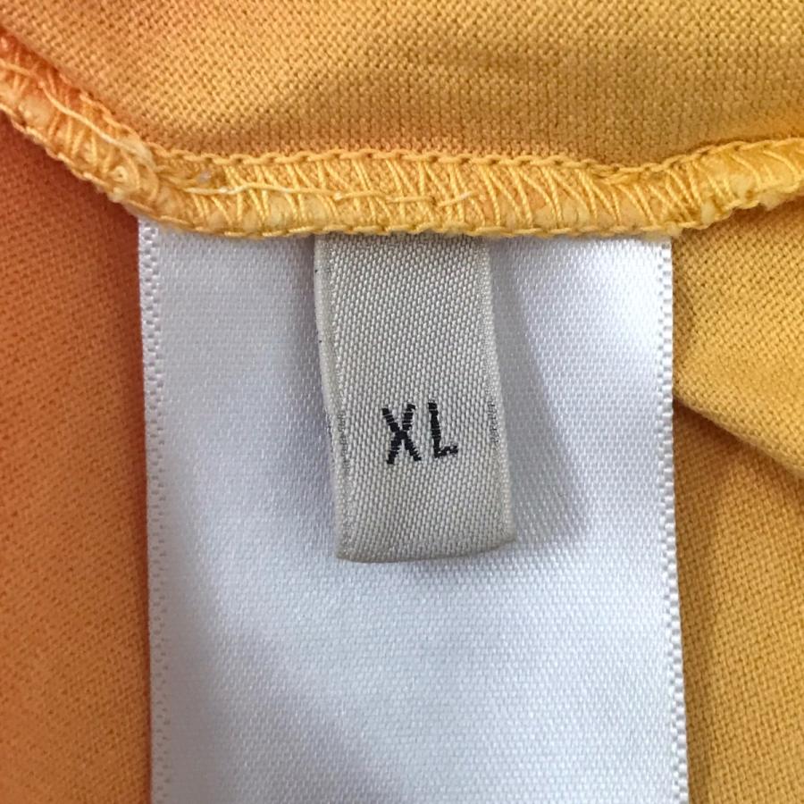 CELINE（セリーヌ） プリントTシャツ ピンク×イエロー サイズ：XL