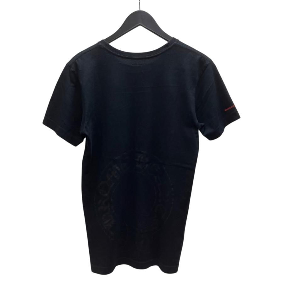 CHROME HEARTS 半袖Tシャツ ブラック CHROME HEARTS（クロムハーツ） 半袖Tシャツ ブラック×レッド サイズ