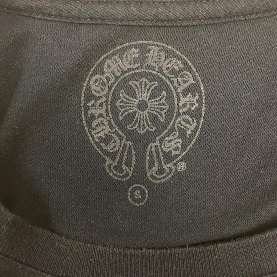 CHROME HEARTS（クロムハーツ） 半袖Tシャツ ブラック×レッド サイズ