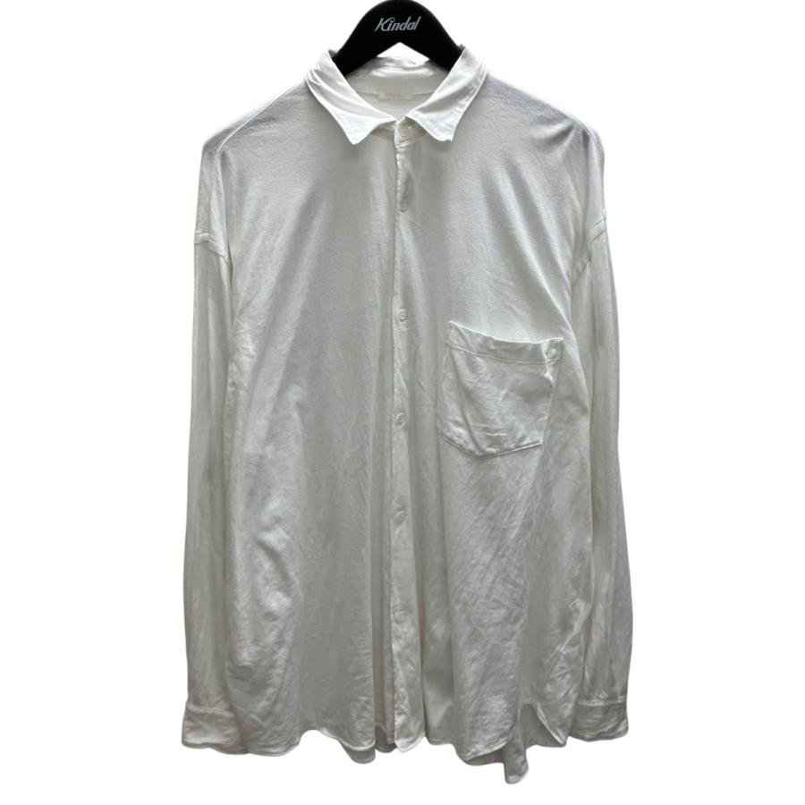 コモリシャツ　25ss　白サイズ3 COMOLI（コモリ） COMOLI 25SS ジャージコモリシャツ ホワイト サイズ
