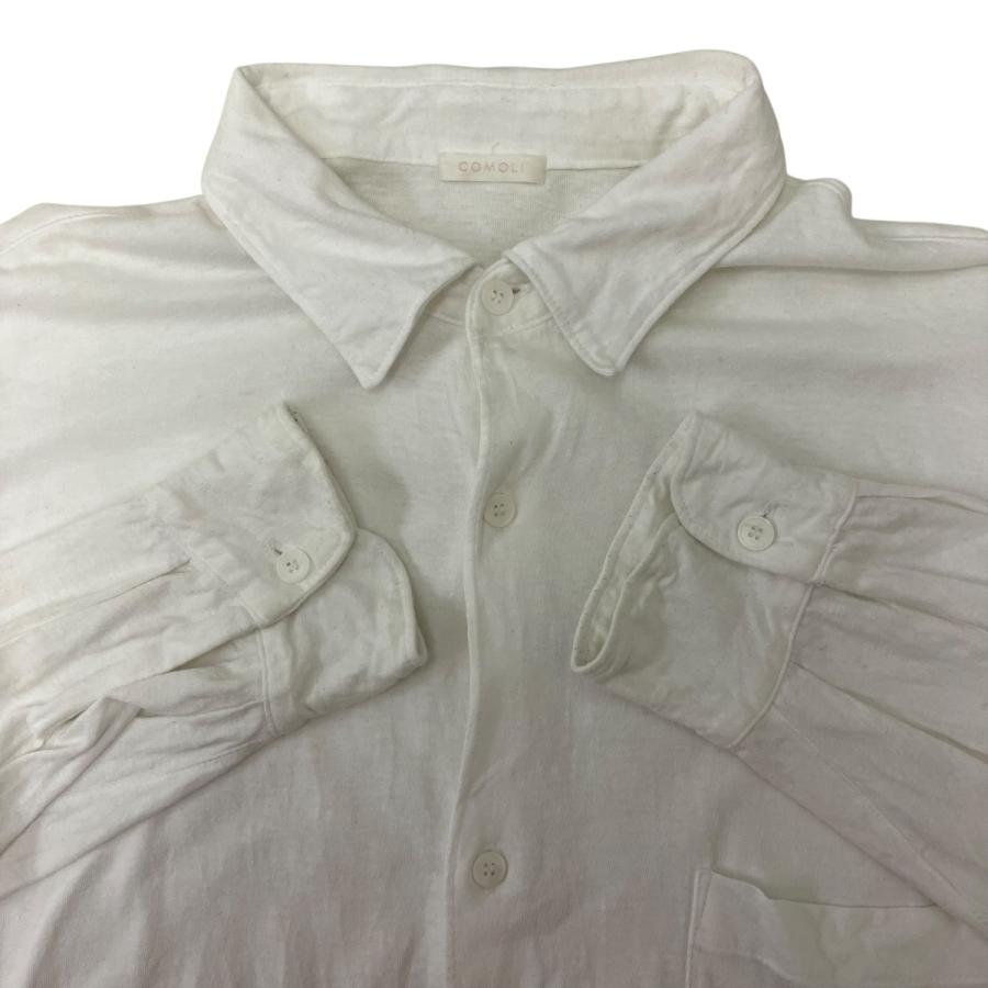 COMOLI（コモリ） COMOLI 25SS ジャージコモリシャツ ホワイト サイズ