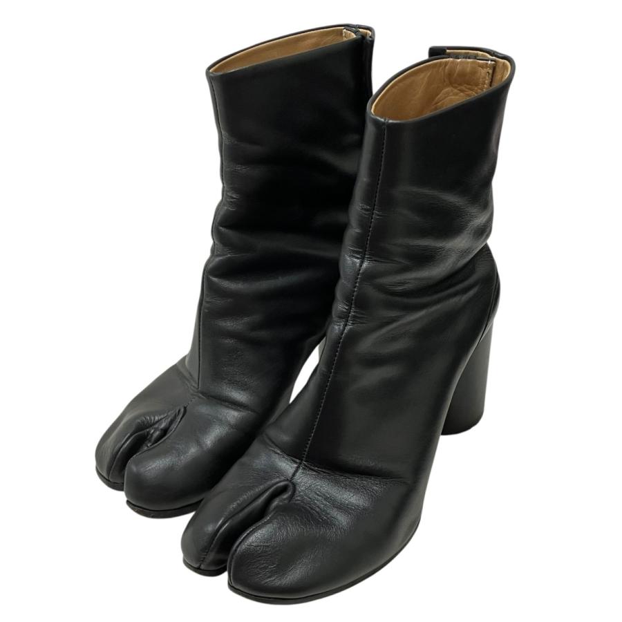 Maison Margielaタビブーツ 黒　ラバーマルジェラ　サイズ38 Maison Margiela（メゾンマルジェラ） Maison Margiela TABI 足袋