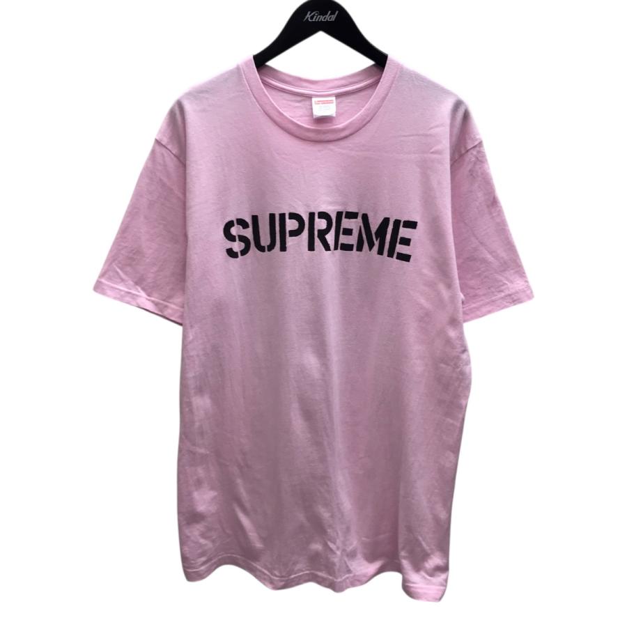 Supreme（シュプリーム） 半袖Tシャツ ピンク サイズ：L