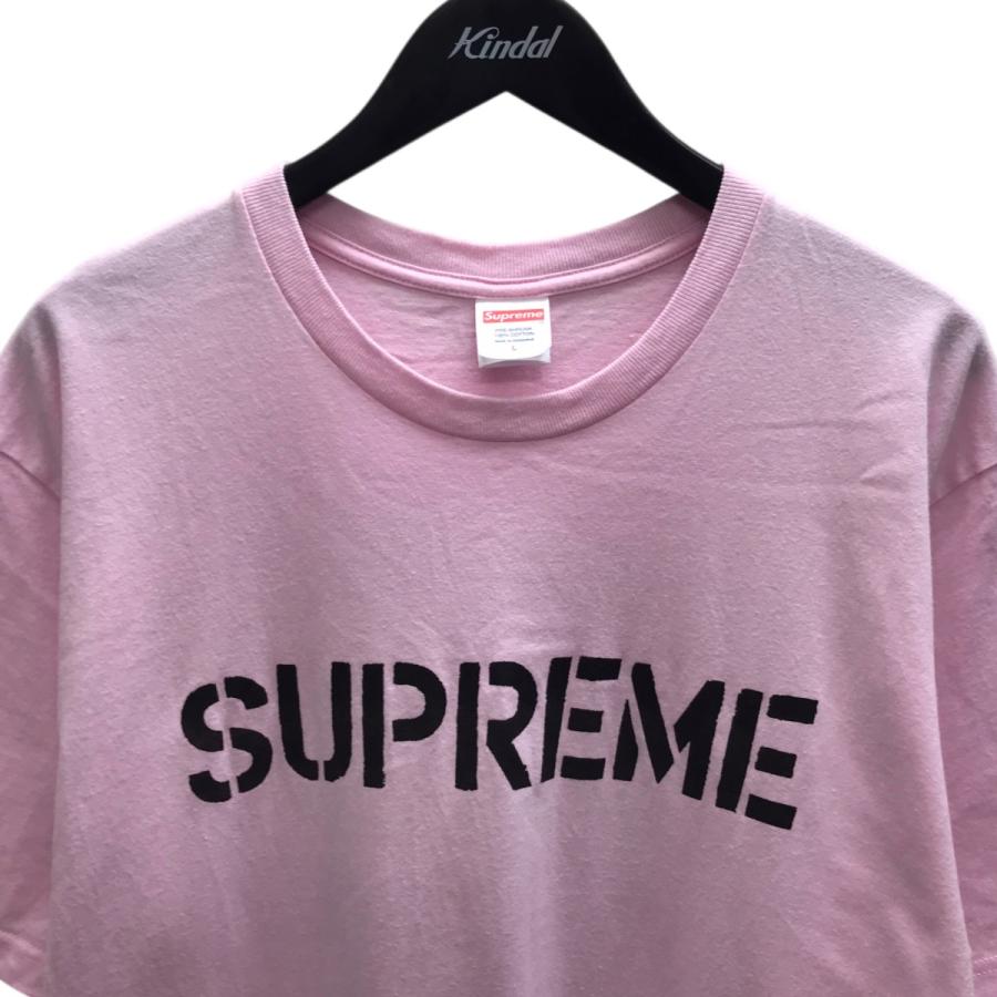 Supreme（シュプリーム） 半袖Tシャツ ピンク サイズ：L