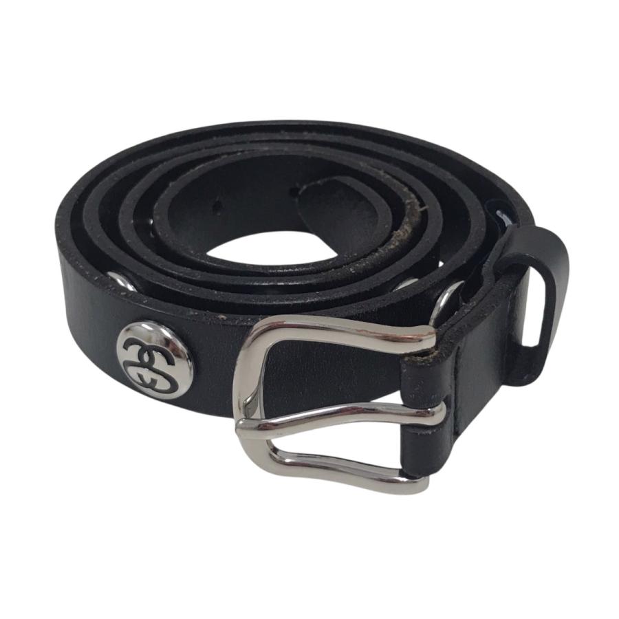 STUSSY（ステューシー） stussy ss link studded belt スタッズレザー