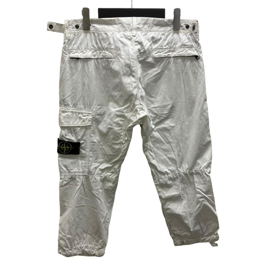 STONE  Pants W30 ストーンアイランド アイボリー STONE ISLAND（ストーン アイランド） クロップドパンツ ホワイト
