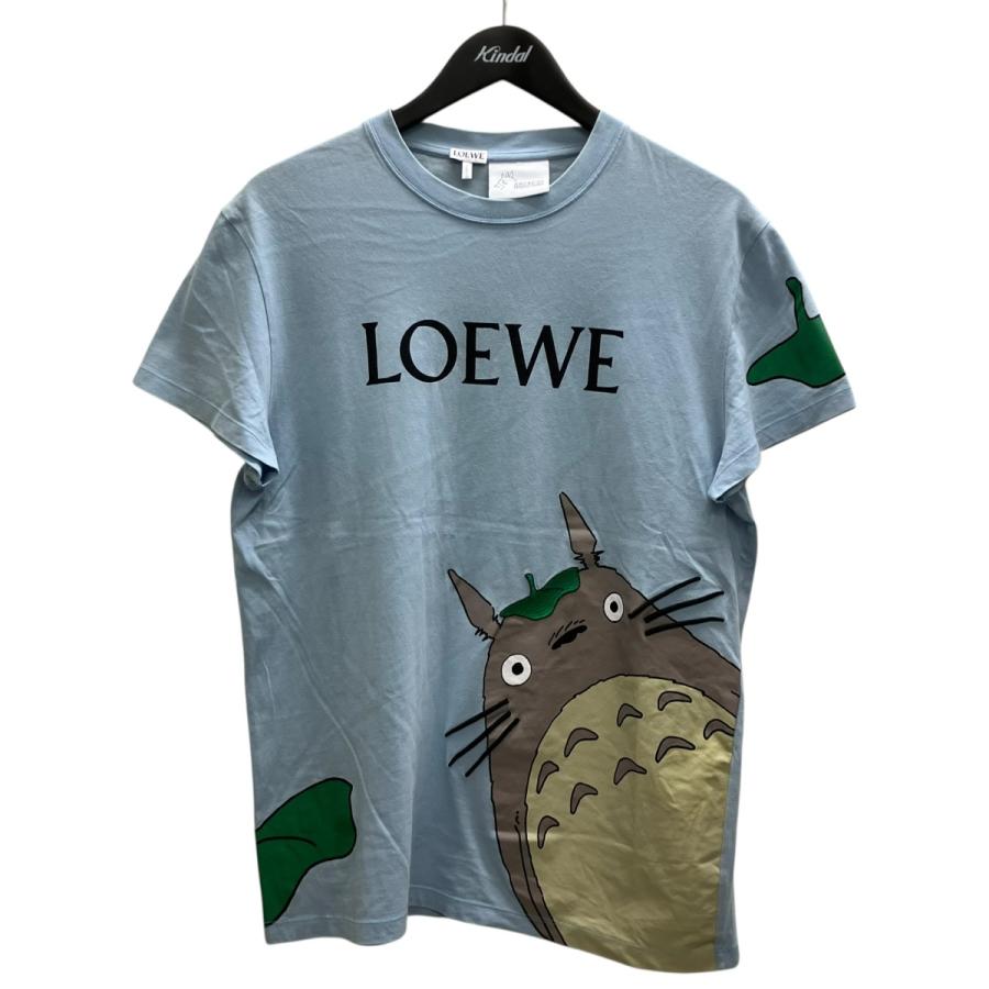 LOEWE スタジオジブリ となりのトトロ Tシャツ LOEWE（ロエベ） となりのトトロ スタジオジブリ コットン Tシャツ