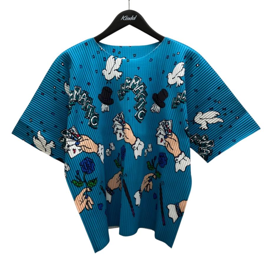 me ISSEY MIYAKE ミーイッセイミヤケ 26SS MAGIC FINE KNIT PLEATS T