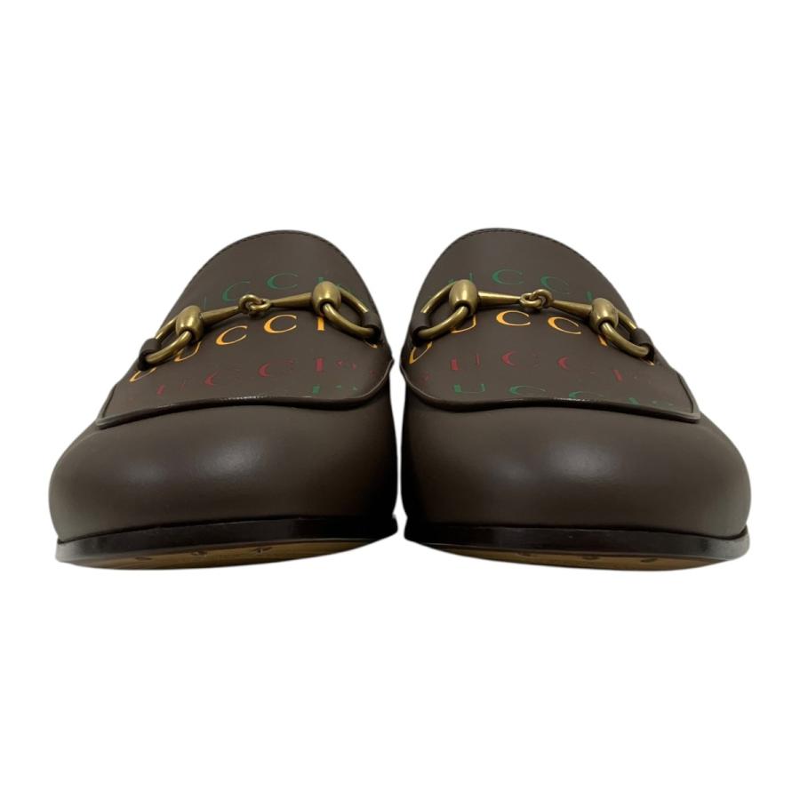 GUCCI（グッチ） ホースビットローファー ブラウン サイズ：7
