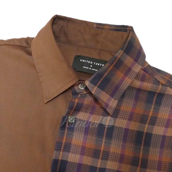 6月24日値下 United Tokyo aw ハーフチェックシャツ ブラウン サイズ 3 名古屋栄店 ブランド古着カインドオル 通販 Yahoo ショッピング