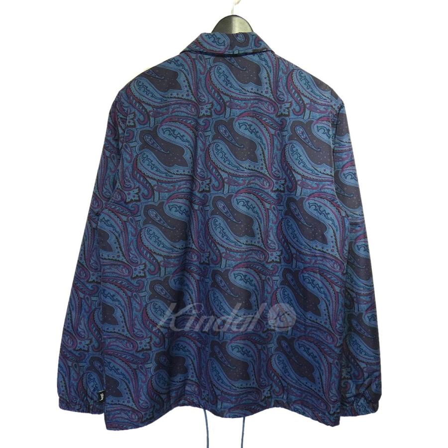 Stussy Paisley Coach Jacket ペイズリーコーチジャケット ネイビー サイズ M 名古屋栄店 ブランド古着カインドオル 通販 Yahoo ショッピング
