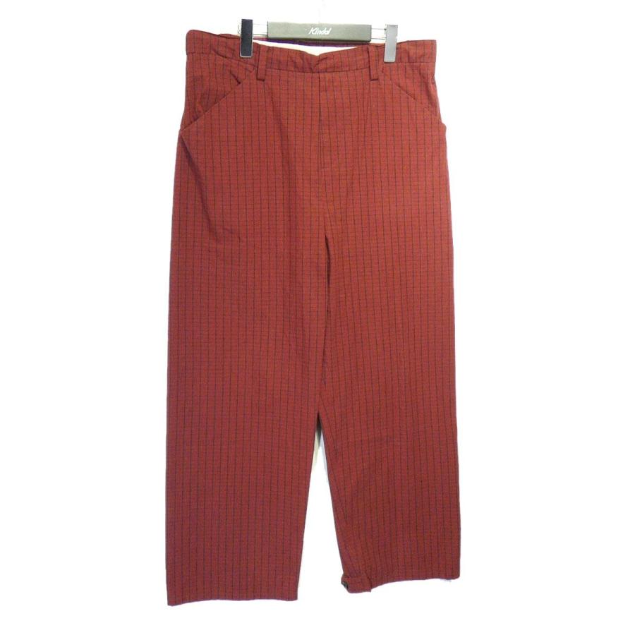 SUNSEA 【値下げ】SUNSEA 2017SS「Brick Check Straight Pants 