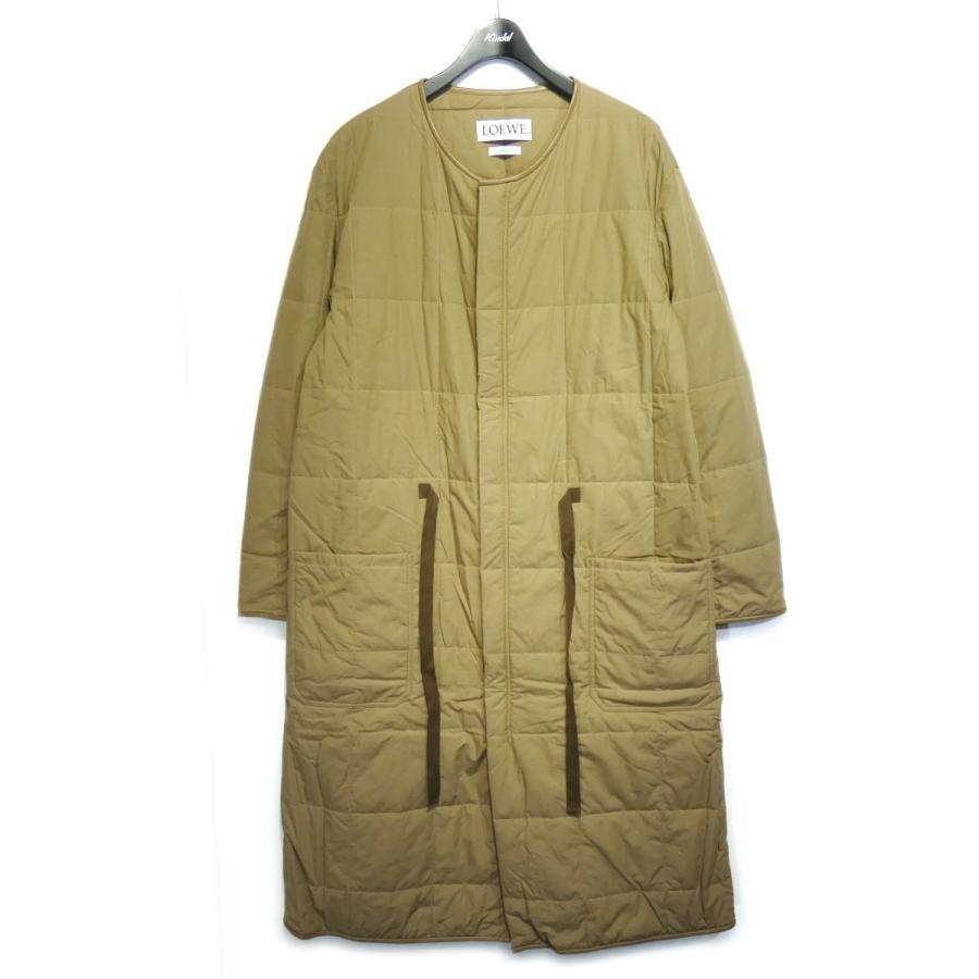 中華のおせち贈り物 名古屋栄店 サイズ 46 ベージュ キルティングノーカラーコート Loewe Mens Ct ロエベ コート アウター Royalwatchcenter Ir