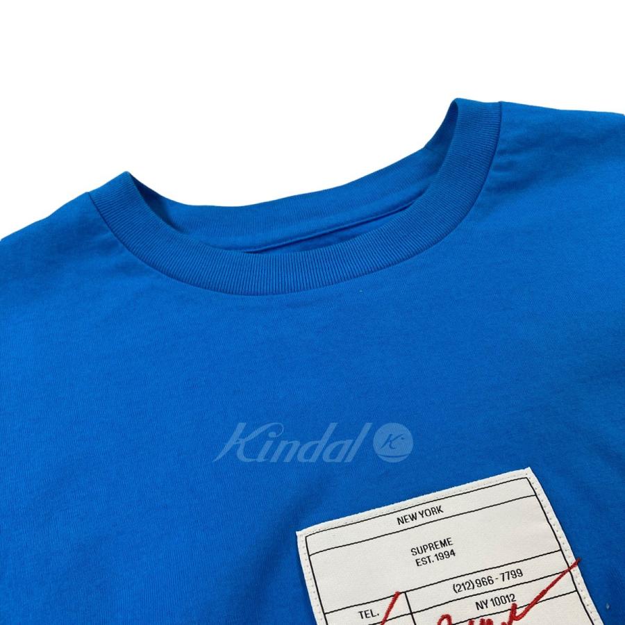Supreme SUPREME 2021SS 「Signature Label S／S Top」 クルーネックT 