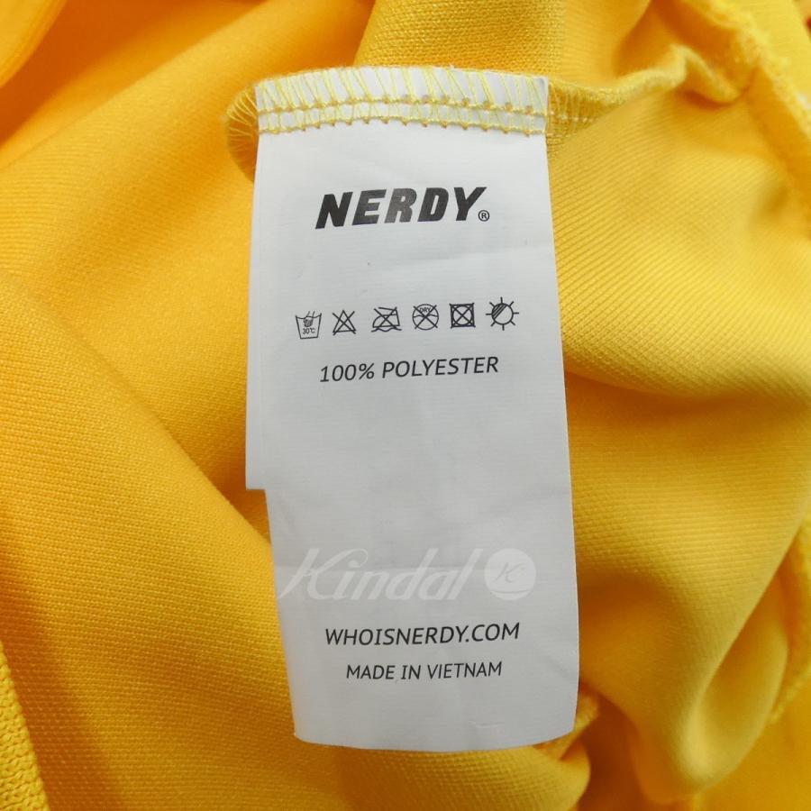 値下げ】NERDY フロントロゴトラックジャケット イエロー サイズ：S 
