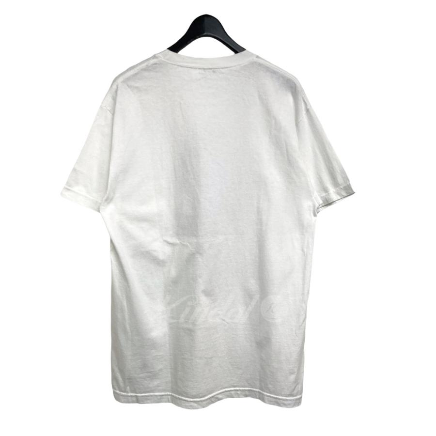 Midorikawa×TWONESS 「WOLFGANG」 プリント半袖Tシャツ ホワイト 