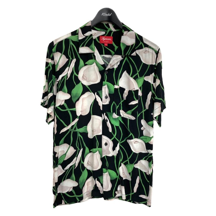 Supreme SUPREME 2018SS「Lily Rayon Shirt」レーヨンアロハ