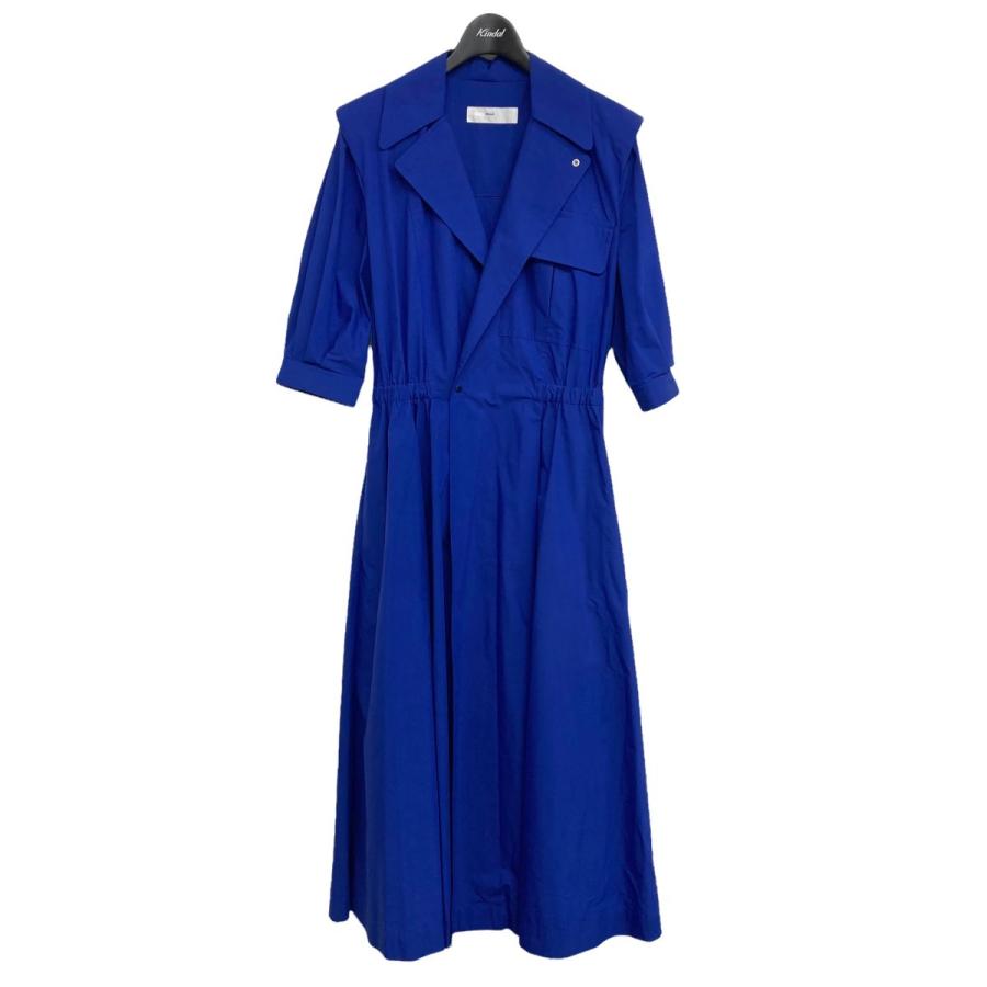 ワンピース TOGA PULLA taffeta doress TOGA PULLA】Cotton taffeta shirt dress 【公式通販】