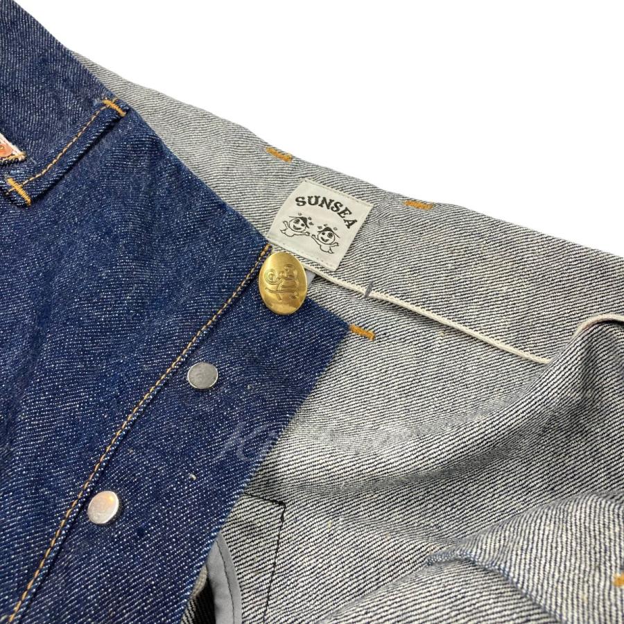 SUNSEA 2022SS 「ALTANATING DENIM」 デニムパンツ インディゴ サイズ 