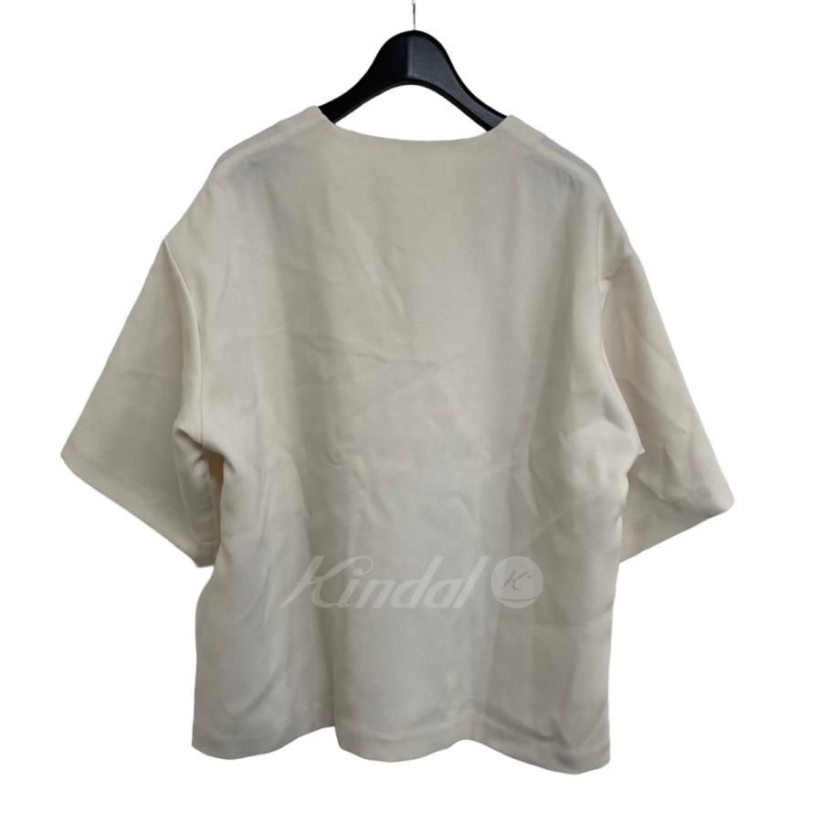 値下げ】6(ROKU) BEAUTY＆YOUTH 「BIG COLLAR SHIRT」 ノーカラー 