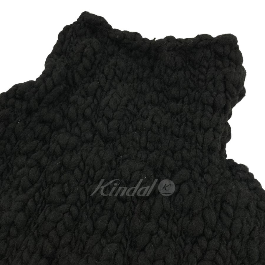 SEEALL 22AW 「HAND OVERSIZES GILET」 タートルネックニットベスト 