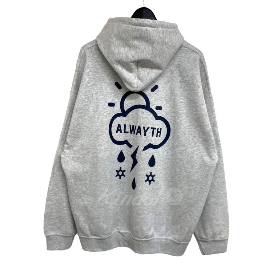 値下げ】VANS×ALWAYTH 「ALWAYTH HOODIE」 裏起毛プルオーバーパーカー 