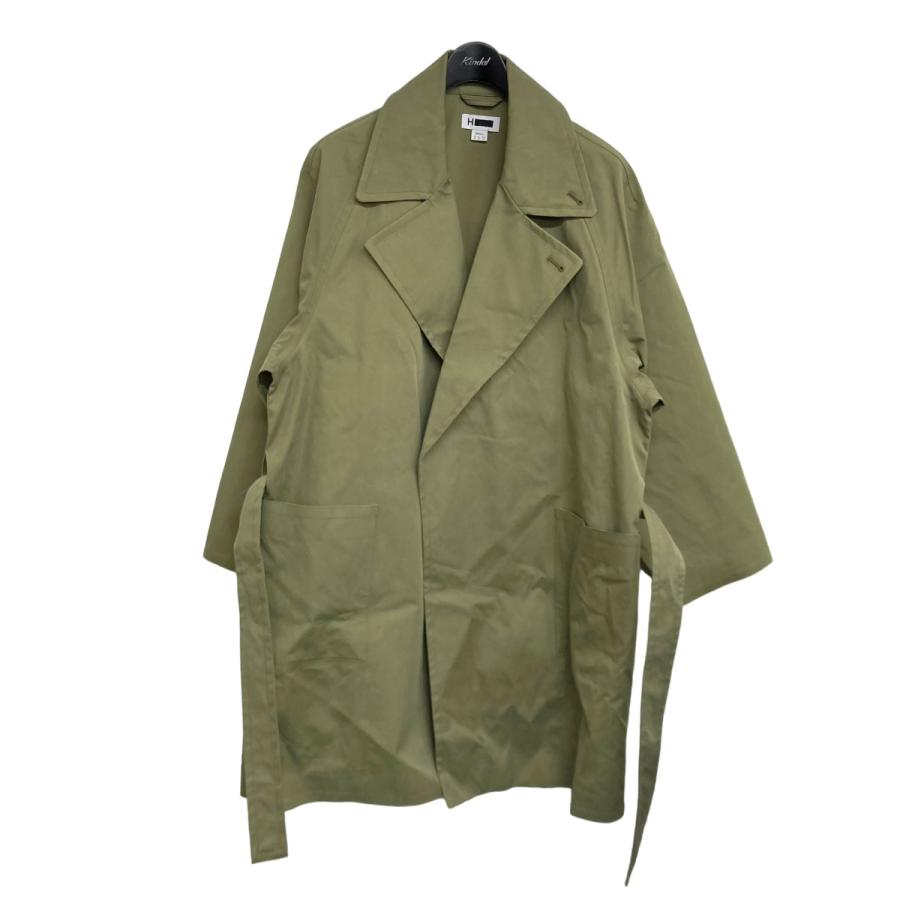 値下げ】H BEAUTY＆YOUTH BONDING BELTED COAT」 ベルテッドトレンチ 