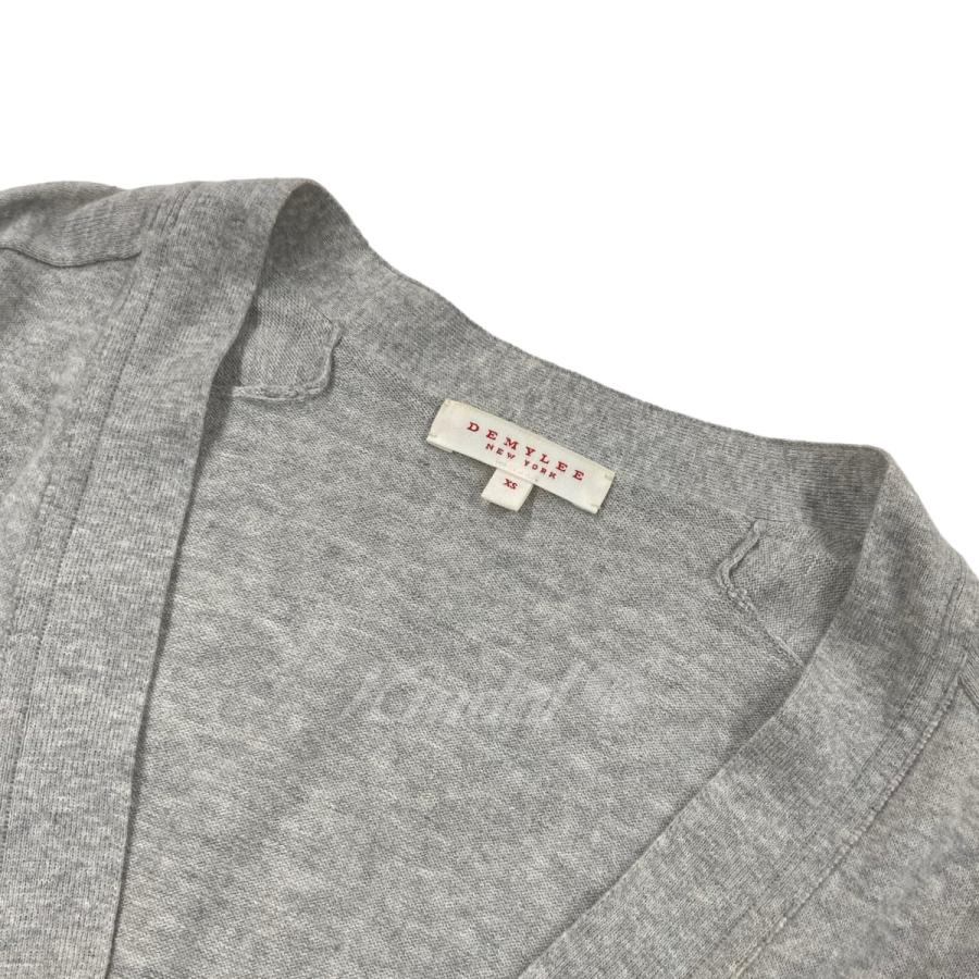 DEMYLEE 【値下げ】DEMYLEE コットンカシミアVネックカーディガン  