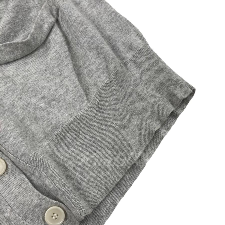 DEMYLEE 【値下げ】DEMYLEE コットンカシミアVネックカーディガン  