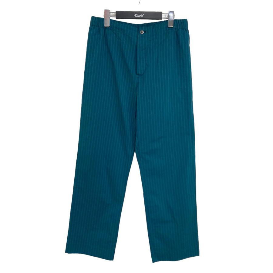 値下げ】UNUSED 2022SS 「STRIPE PANTS」 ストライプ柄 イージーパンツ 