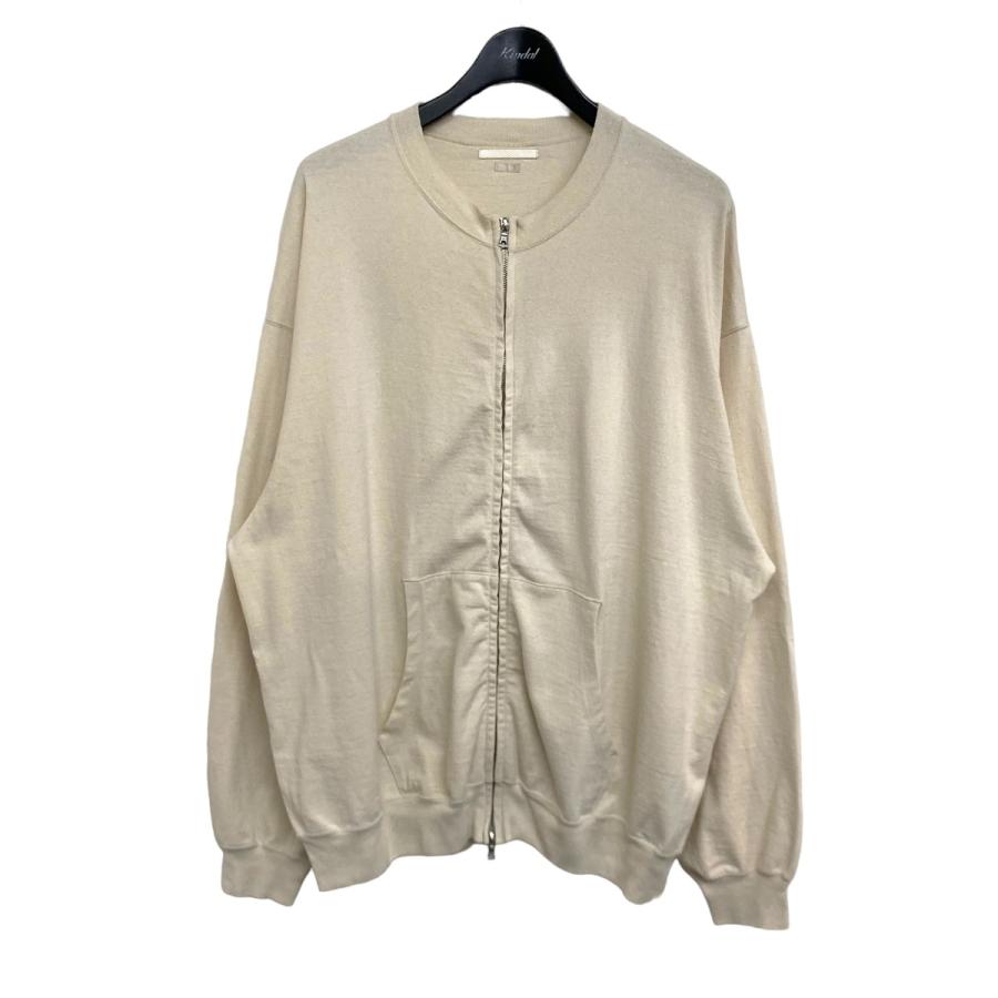 週末価格　blurhms C/Silk Nep Crew-zip サイズ3 新品未使用ブラームスC/SILK NEP CREW ZIP サイズ3