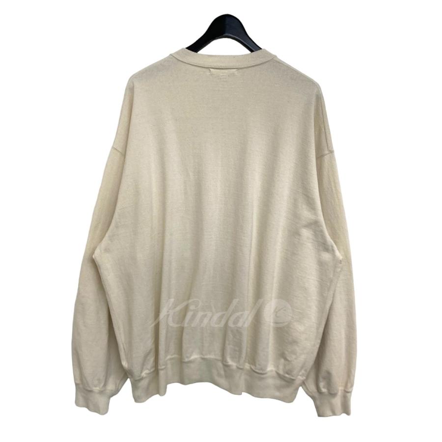 新品未使用ブラームスC/SILK NEP CREW ZIP サイズ3