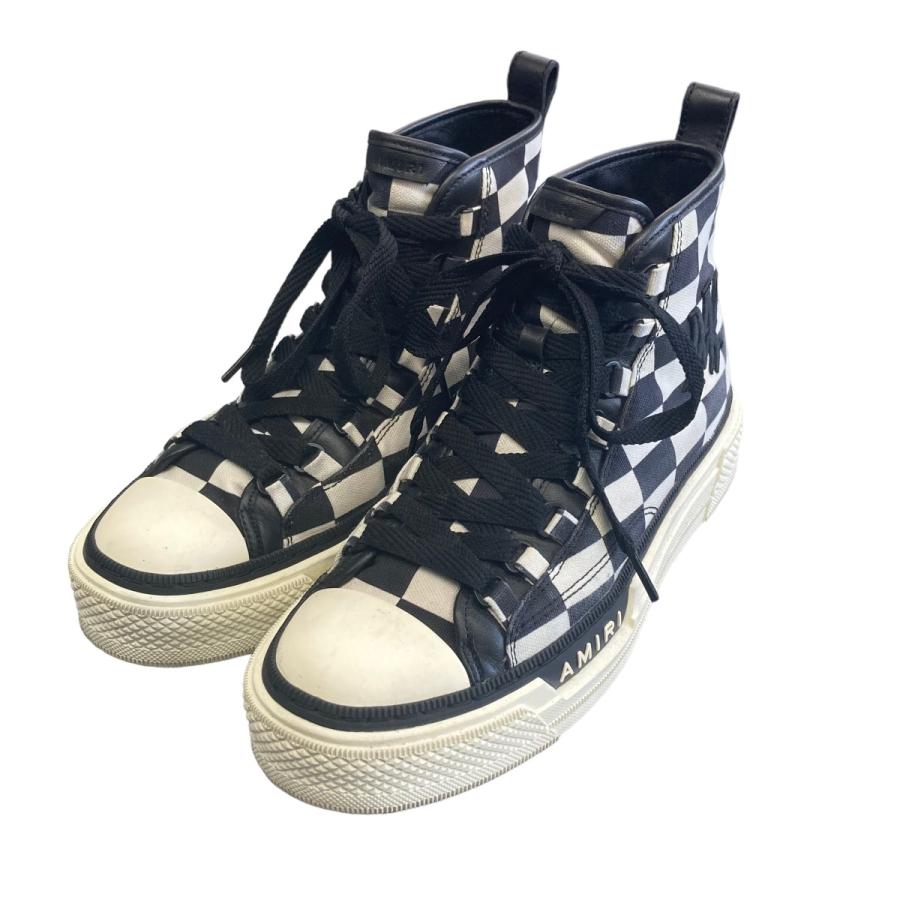 値下げ】AMIRI 「CHECKERED MA COURT HI」 ハイカットスニーカー 