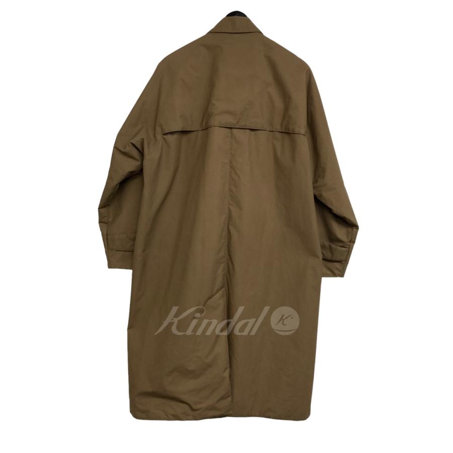 HIGH COUNT CLOTH BATTING LONG COAT - ステンカラーコート