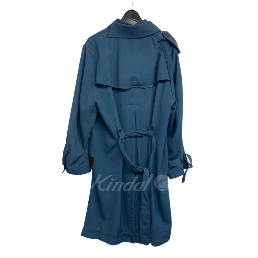 kolor カラー 22aw サージコート サイズ2 kolor 2022AW T／W サージコート ブルー サイズ：2 (名古屋栄店)