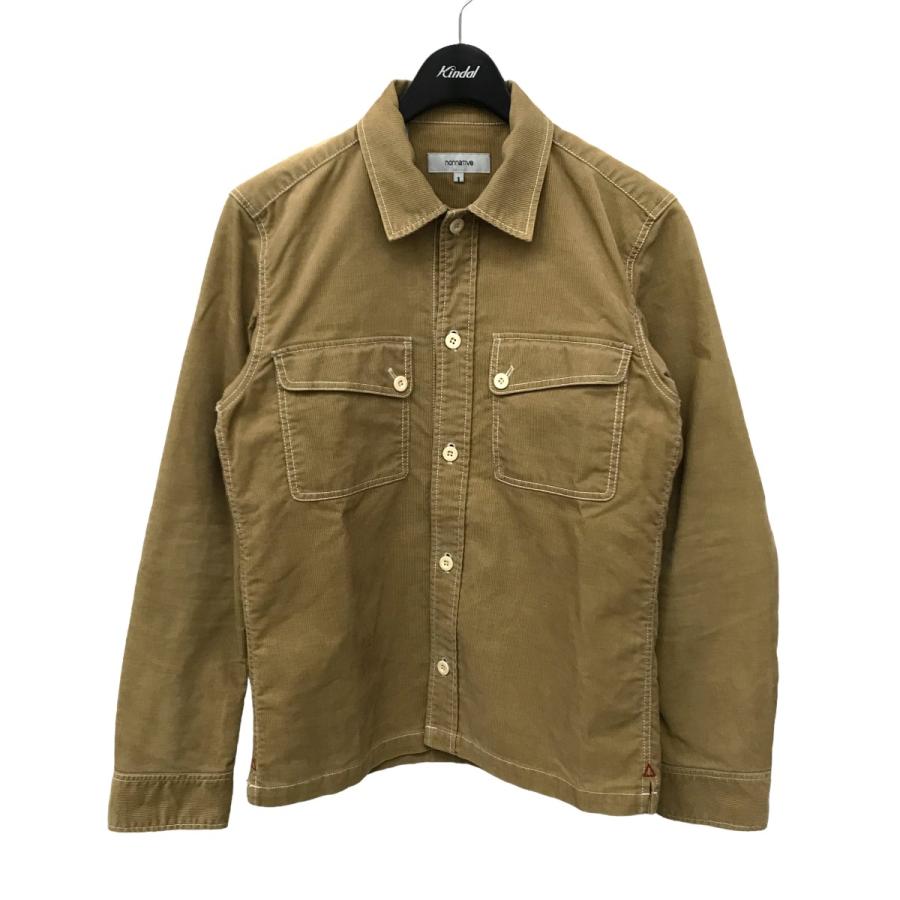 nonnative ノンネイティブ コーデュロイシャツ TNP NN S 6008 ベージュ 