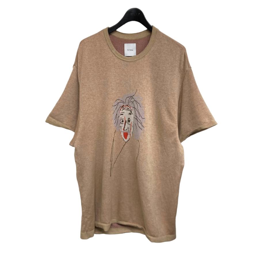 値下げ】Kota Gushiken 22SS EinsT 半袖ニット ベージュ サイズ：2 