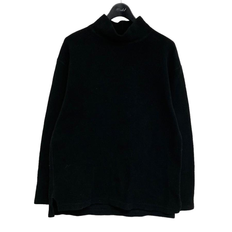 レディッシュブラウン reddish brown モックネックカットソー ブラック 