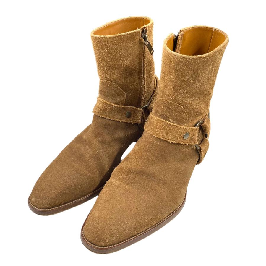 サンローランパリ SAINT LAURENT PARIS ワイアットハーネスブーツ 