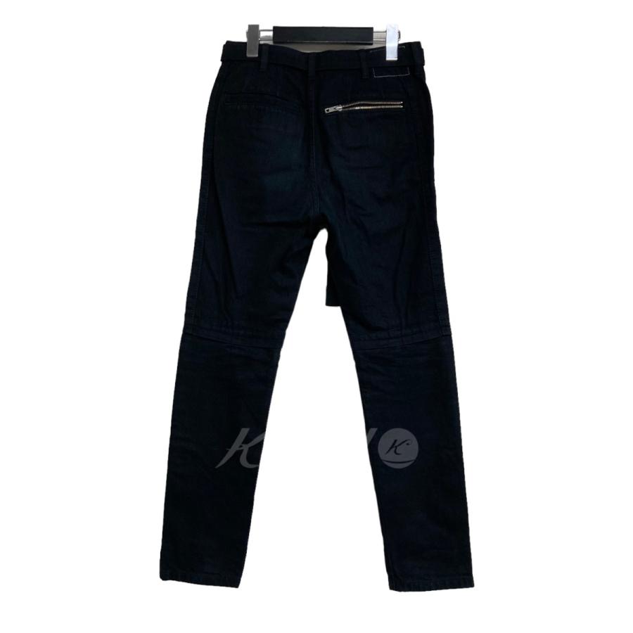 値下げ】sacai 20SS 「ZIP DENIM PANTS」 デニムパンツ ブラック 