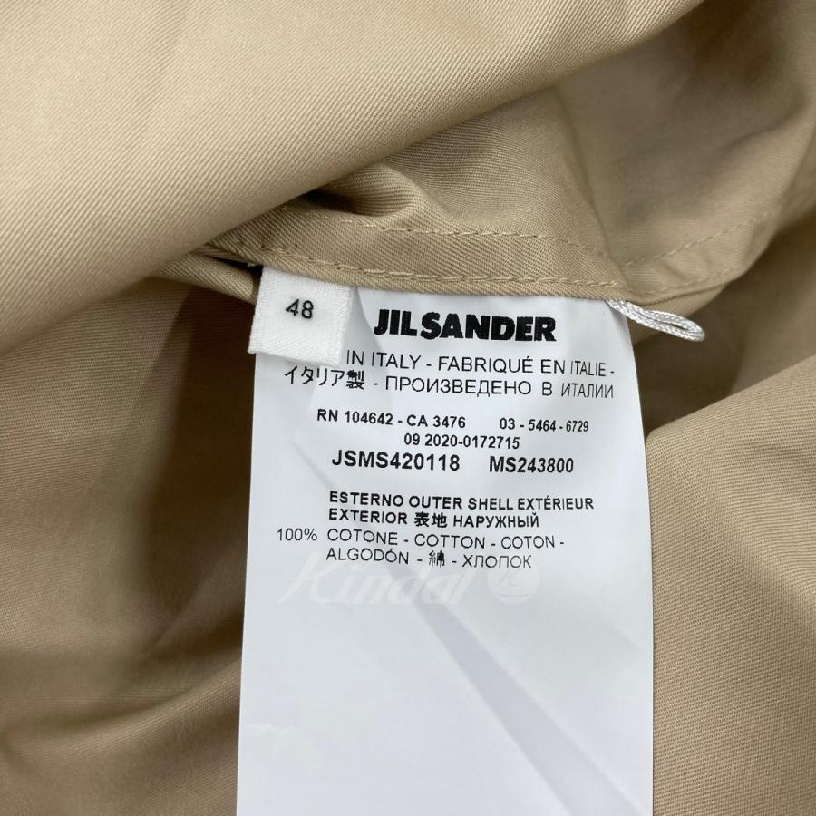 JIL SANDER ベージュ ピーコート　D OS6021 100%カシミヤ Jil Sander シングルコート | ニュートラル | FARFETCH JP