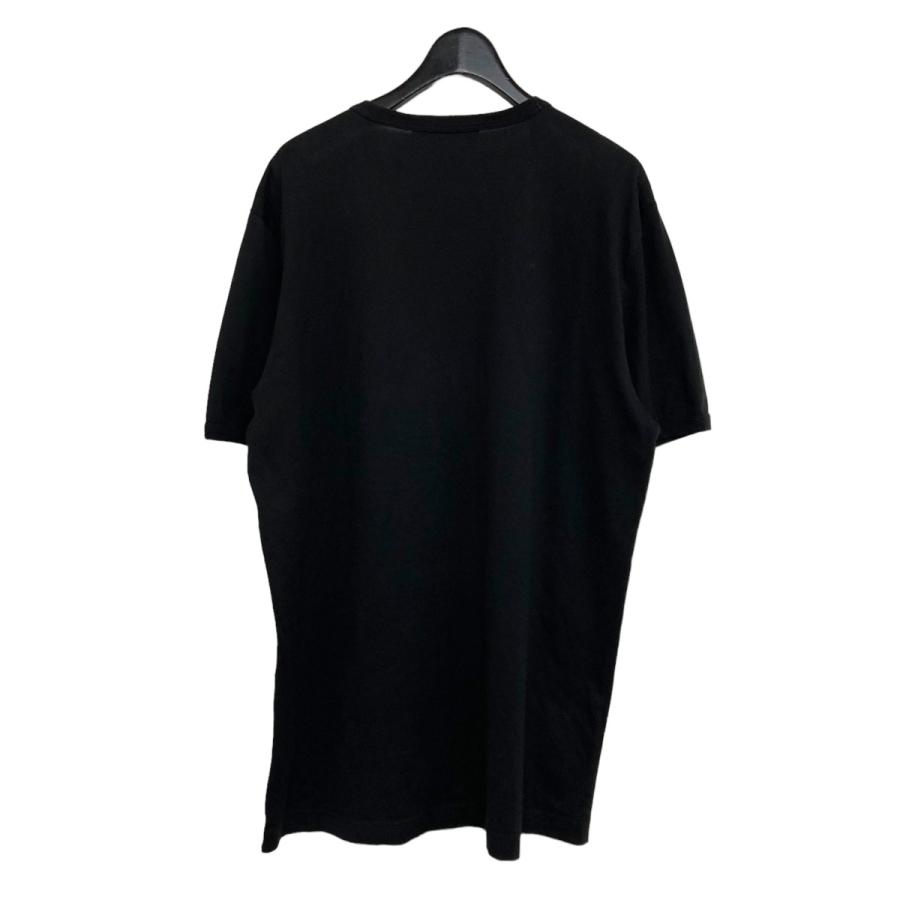 ドルチェアンドガッバーナ DOLCE ＆ GABBANA クルーネックTシャツ G8IV0T ブラック サイズ：54｜kindal｜02